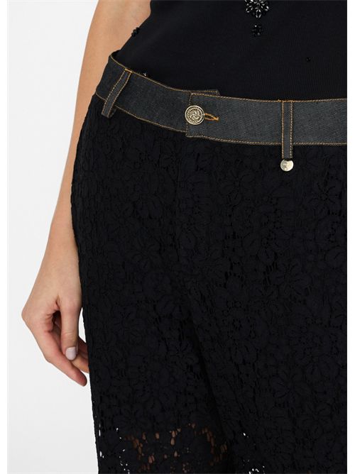 Pantaloni in pizzo LIU JO | UF5208J4078/88000